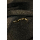 Brinco Ear Cuff Estrelas Pequenas Banhado em Ouro 18k - Dourado
