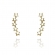 Brinco Ear Cuff Estrelas Pequenas Banhado em Ouro 18k - Dourado