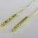 Brinco Fio de Corrente de Zircônias Coloridas Sortidas Banhado em Ouro 18k - Dourado